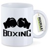 Huuraa Teacup Boxing Gift Cup White 330ml Boxing Present