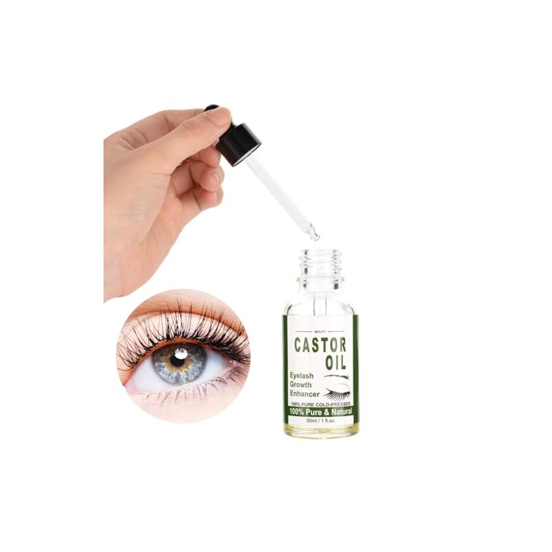 Aceite de Ricino Serum para Fortalecer, Alargar y Nutrir las