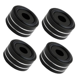 TEHAUX 4 Pieces Vibration Isolation Feet Pads for Home Theater Speakers Noise Reduction Cushions for Sound Clarity and Bass Response Durable and Easy to Install
