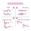 GOGOX Grilletes Con Talonera Gym Femoral, Glúteo, Aductor Abductor