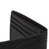 Leatherology Premium Ebony Thin Bifold Wallet - 6 credit card