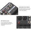 Professional 4 Channel Audio Mixer, Sound Board Console System, DJ