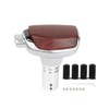 muge racing Gear Shift Knob, PU Leather Metal Automatic Car