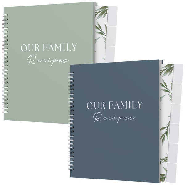 Recipe Book To Write In Your Own Recipes with 6