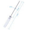 FOCMKEAS 5PCS Mini Phillips Screwdriver, 3mm Cross Head with Clear