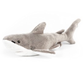 Zappi Co Plush Children's Stuffed Soft Cuddly Plush Toy-Part of Safari Animals Collection, Perfect for Kids (29cm Length) (Mako Shark)