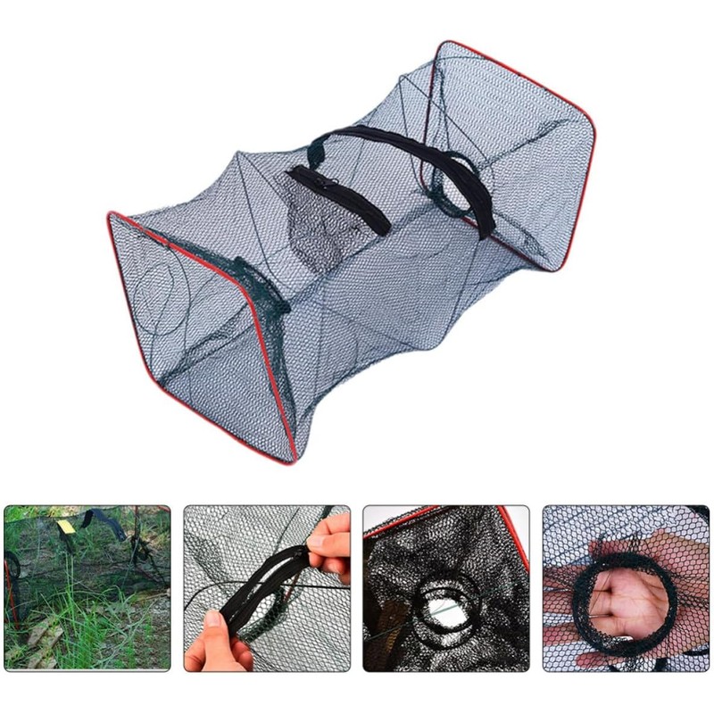 Trampa de Pesca Plegable para Cangrejos – 2 piezas reutilizables
