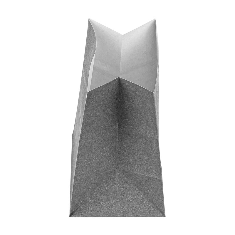 Bag Tek Gray Paper Small Snack Bag - 3 3/4"