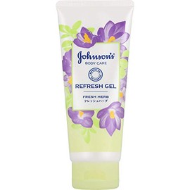 Johnson Body Care Refreshing Gel (Fresh Herb), Body Gel, Invigorating Natural Herbal Scent, Odor Care, 3.4 fl oz (100 ml) x 6 Packs