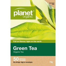 Planet Organic Green Herbal Tea 50 Tea Bags