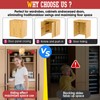 Mdkave 14inch Pocket Door Slides with Hinges,Pocket Cabinet Door Hardware