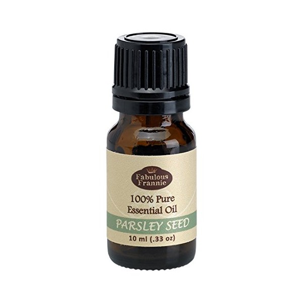 Fabulous Frannie Parsley Seed 100% Pure, Undiluted Essential Oil Therapeutic Grade - 10ml- Great for Aromatherapy!