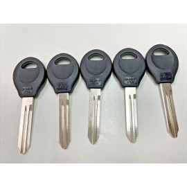 Ilco Lot 5 New DA34-P NISSAN Non Chip Ignition Key Blank Uncut Blade /Made by Ilco