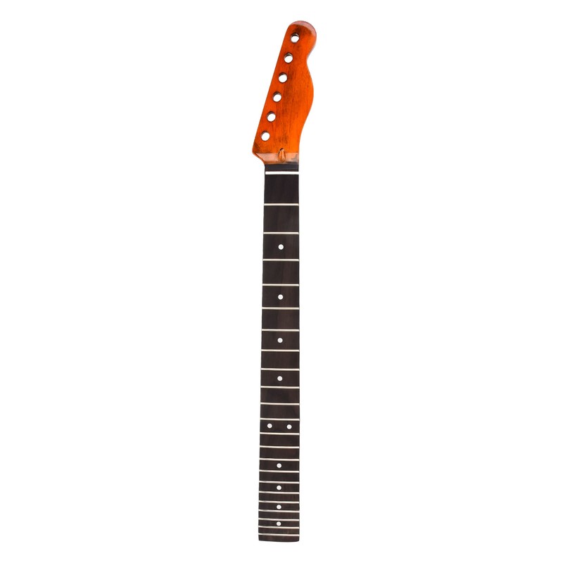 Guitar Neck 22 Fret Rosewood Maple Fingerboard Replacement Electric Guitars