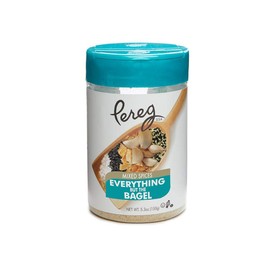 Pereg Mixed Spices - Everything But The Bagel Mix Seasoning | 5.3 Oz | Blend of Garlic, Onion, Sesame & Poppy Seeds, Salts & Spices | No Fats, No Cholesterol & Sugar-Free | 5 Calorie Per Serving