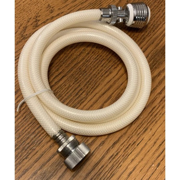 off white Sink Hose 5ft Indoor Turn Your Sink Into
