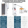 shengbowi Main DC 200 Amp Circuit Breaker AC Disconnect Switch