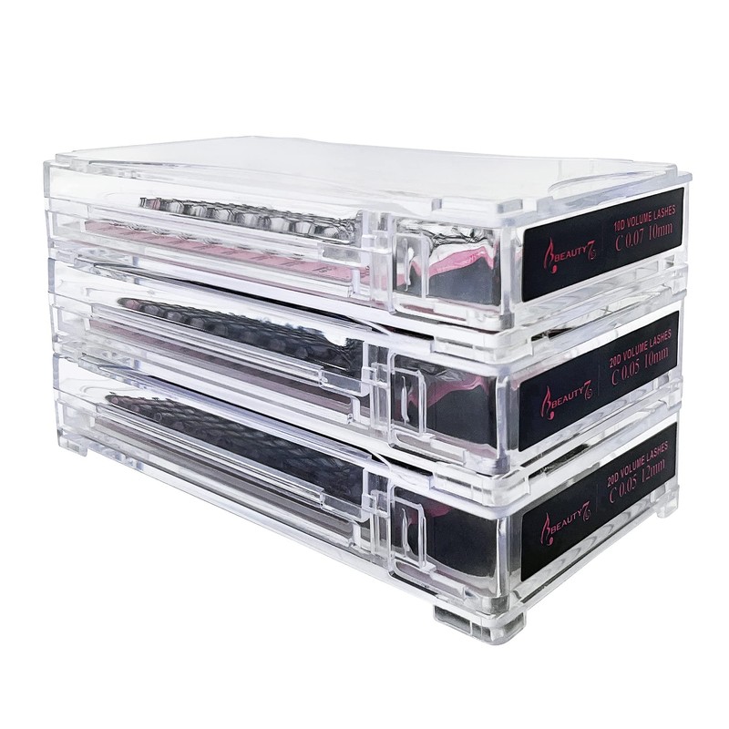 Beauty7 - 3 Packs of 10D Eyelash Clusters Volume Lashes
