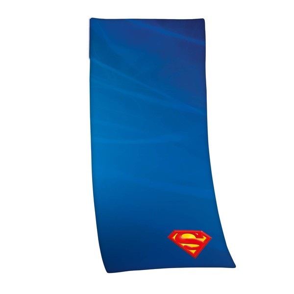 Klaus Herding GmbH Superman Hand Towel, Polyester, Blue, 50 x 110 cm, 15 cm