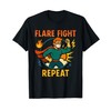 Flare, Fight, Repeat Chronic Warrior T-Shirt