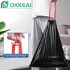 OKKEAI Bin Liners, 5 Litres, Black, Small Bin Bags with