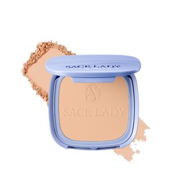 SACE LADY Flawless Master Polvo Compacto Waterproof，Maquillaje en Polvo Traslúcido，Control de Grasa y Brillo，Mate，SPF30 PA+++，C02 Beige Natural