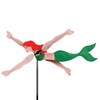 Whirligig Spinner Mermaid 29" – Enchanting Ocean-Themed Design, Weather-Resistant Outdoor