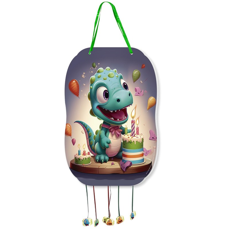 TROOKEE - Pinata di compleanno per bambini di dinosauro -