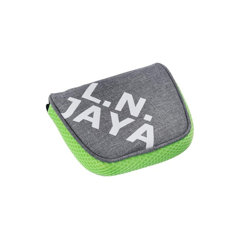 LNPC-0424 LEZACS L.N.JAYA Putter Cover for Neo Mallet Gray