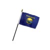 Montana 4x6in Stick Flag - 1 dozen pack