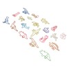 100pcs Colorful Paper Clips 20 Cute Shapes Stable Clamping Lightweight