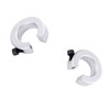 CNCYEAH 4 x Fixed Ring SBR25 Linear Rail Stopper for