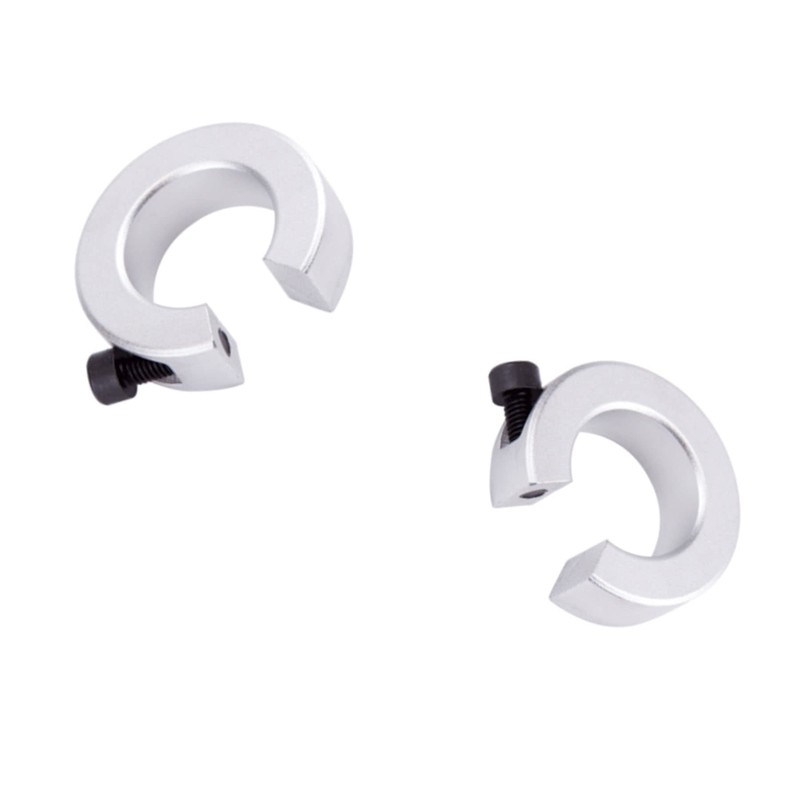 CNCYEAH 4 x Fixed Ring SBR25 Linear Rail Stopper for