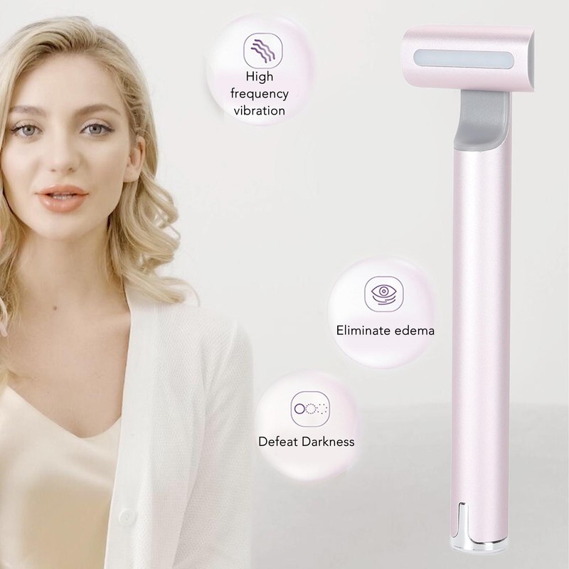 Facial Rejunvenation Wand Microcurrent Introduction Rotatable Vibration Radio Frequency Eye