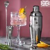 Rusty Barrel Mayfair Cocktail Shaker Set | Cocktail Making Set,