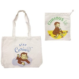 Eye Planning Curious George Drawstring Tote George K7557C
