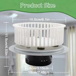 0696B000 Motor Assembly for NuTone QT100 and QT110 Series Fan & QT9093 Exhaust Motor Fan,0696B000 Bathroom Fan Motor Replacement for NuTone,Replaces Motor JA2C394N/86322000