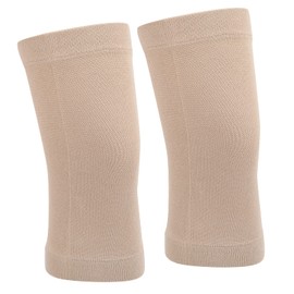 Alomejor Knee Brace Pure Cotton 2 Pack Compression Knee Brace Ultra Thin Cotton Seamless Knee Support for Adults