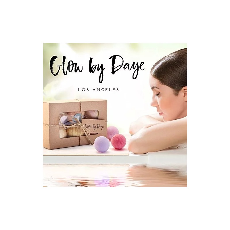 Glow By Daye, Bolas De Sal De Baño, Conjunto De