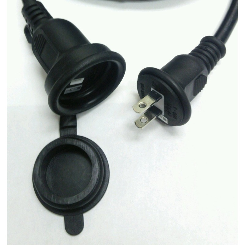 NICOH Rainproof Distribution Cord, 2 Distribution, 15 A, Total Up