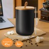 YUNLINLI Kitchen Canisters Set of 2 Large with Top Handle,