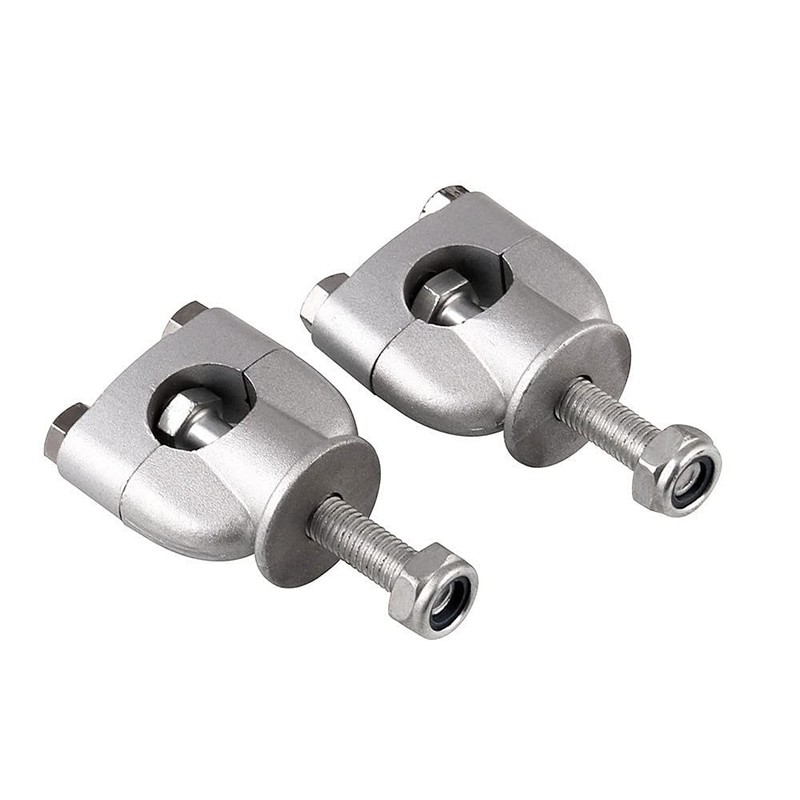 TSUCIA 2pcs Motorcycle Handlebar Riser Clamp 22mm Universal Fit Harley