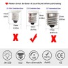 E12 Led Light Bulb 4W Equivalent 40W C7 Replacement Bulbs