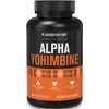 Jacked Factory Alpha Yohimbine Rauwolscine Extract 2mg Per Serving - Natural Thermogenic & Metabolism Support Supplement - 120 Capsules