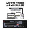 Keychron K10 Pro Wireless Custom Mechanical Keyboard, Full-Size QMK/VIA Programmable
