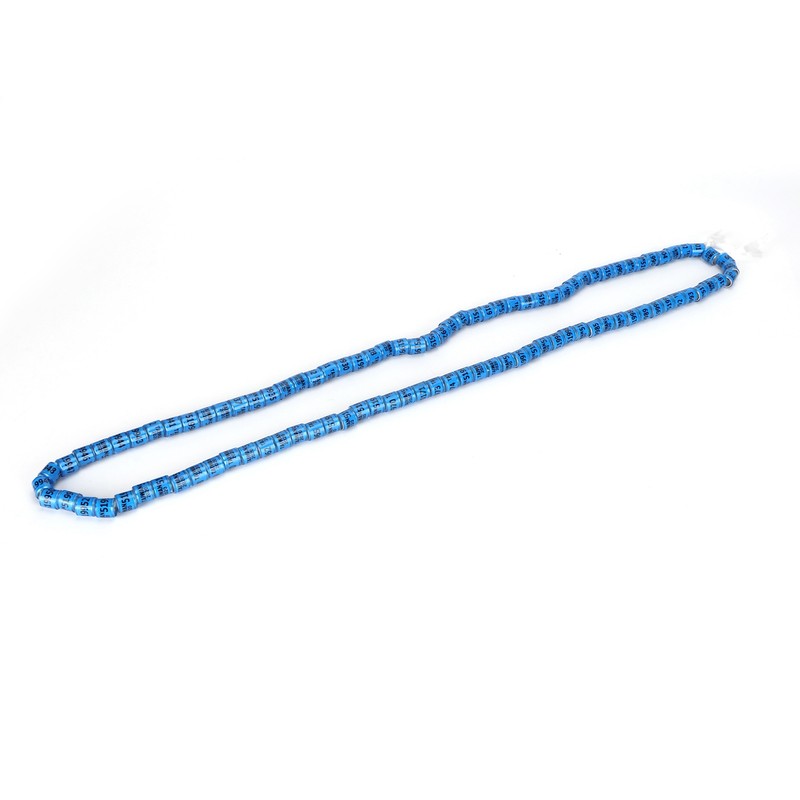 100pcs Pigeons Training Foot Rings Identify Numbered Blue Leg Bands