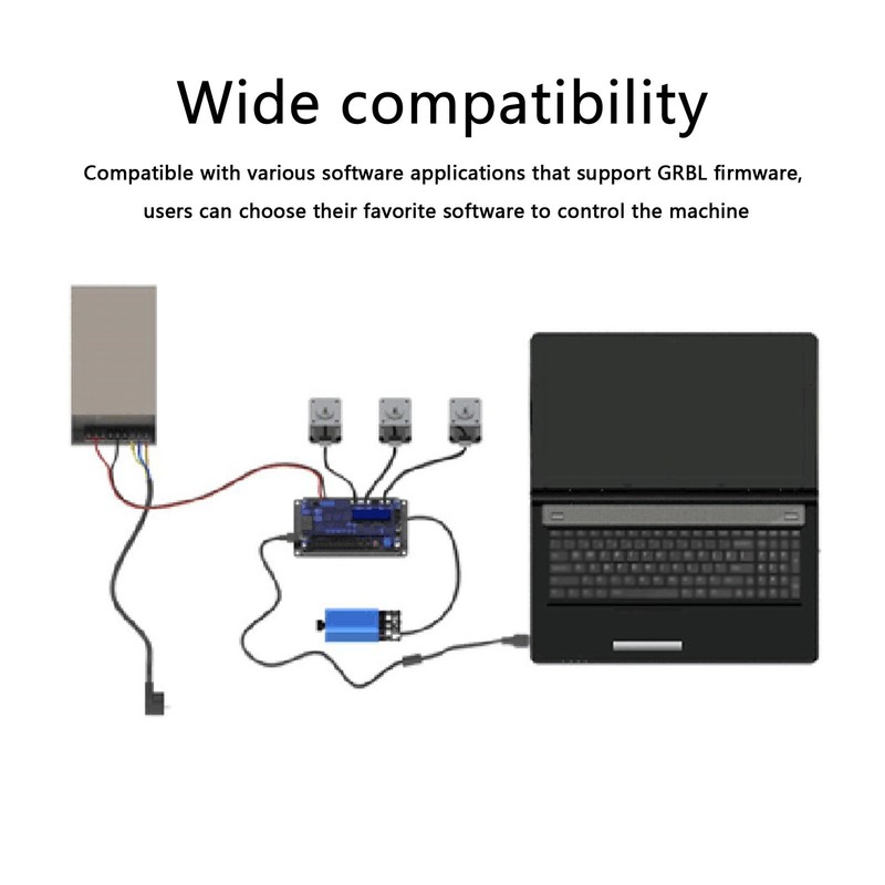 3 Axis GRBL Control Board, 32 Bit Stepper Motor Driver