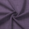 Tollpiz Short Linen Tier Curtains Rod Pocket Semi Sheer Half