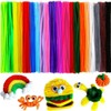 Daover Daover 200 PCS Pipe Cleaners, 10 Multi-Colors Pipe Cleaners