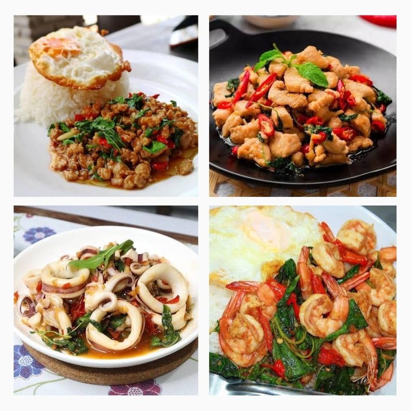 Rosdee Pad Krapow Powder Ready-to use Seasoning Delicious Thai Style